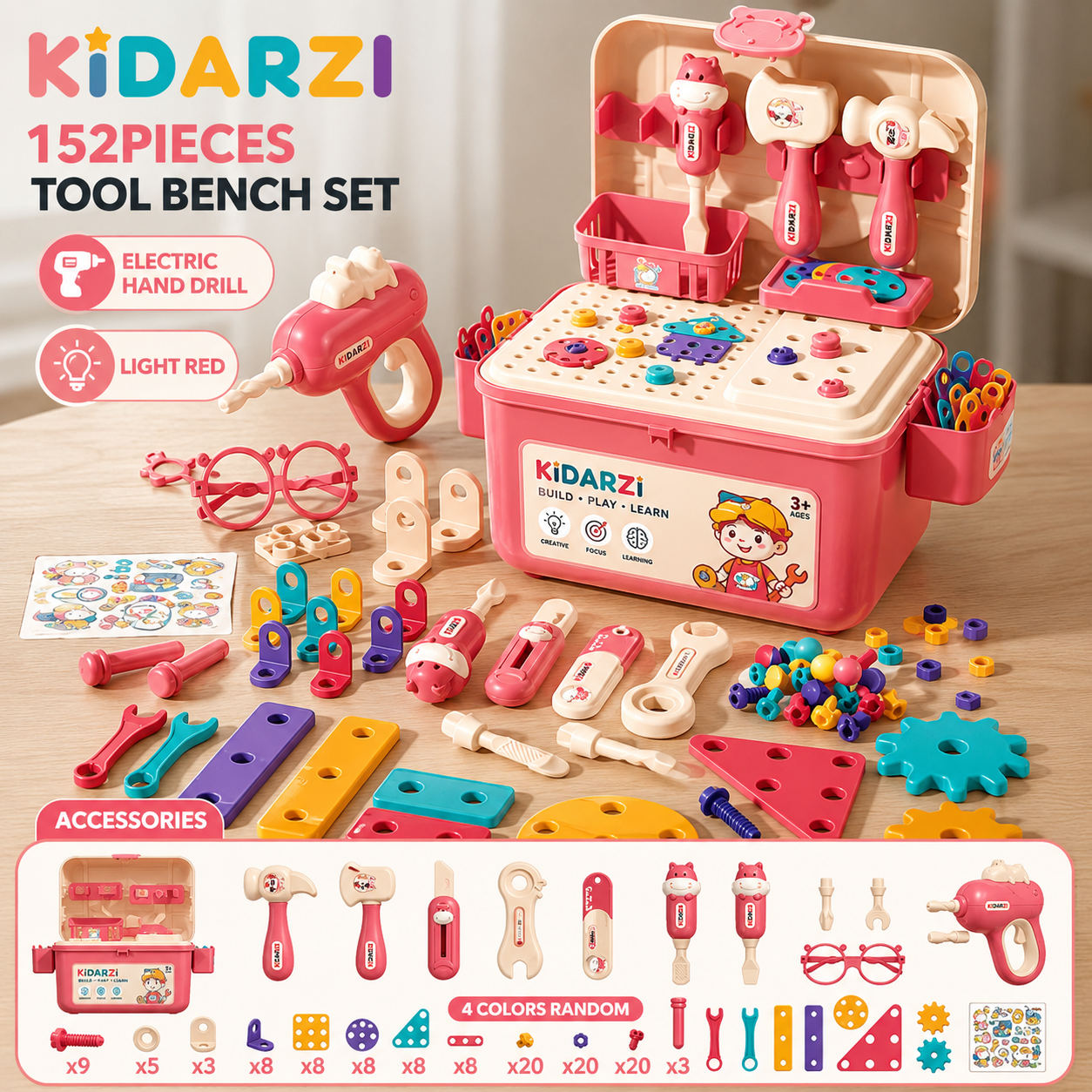 Kidarzi™ Kids Creativity Toolbox